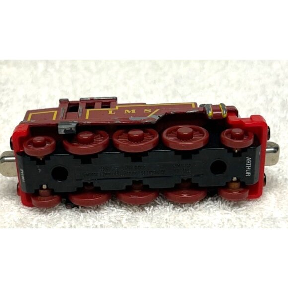 Thomas & Friends Railway Arthur Train Engine LMS Red Diecast Collectible Toy - Picture 5 of 5